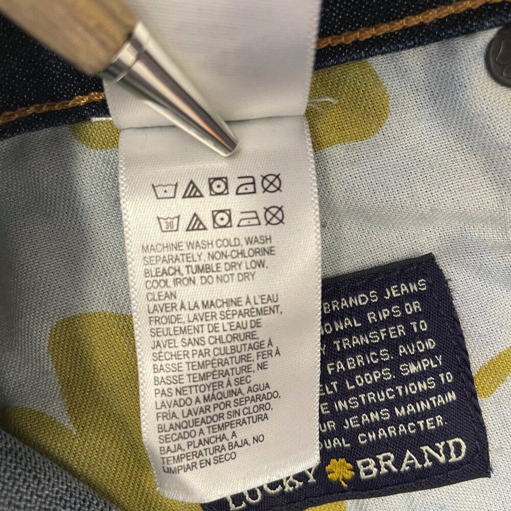 Lucky Brand Sofia Skinny Jeans Womens Size 6/28 Blue Dark Wash Stretch EUC - Picture 8 of 13